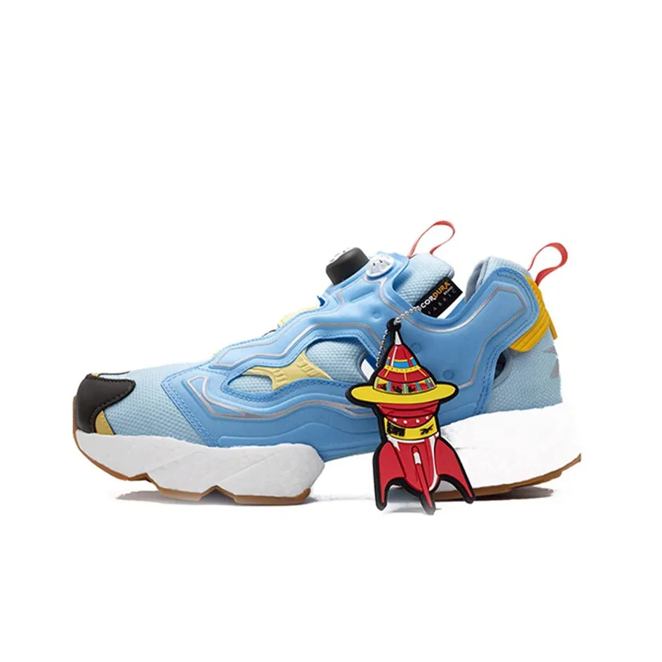 BILLIONAIRE BOYS CLUB x Reebok совместный Instapump Fury Boost 'Вода' Низкий Топ Спортивная Повседневная Обувь Унисекс Синий