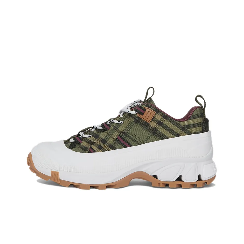 Burberry Arthur Check Cotton Military Green Women's