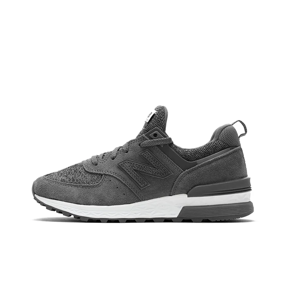 New Balance 574 Series Sport Dark Gray 'Dark Gray White' Women's