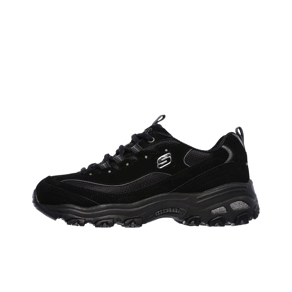 Skechers D Lites Sports Shoes Black Women's