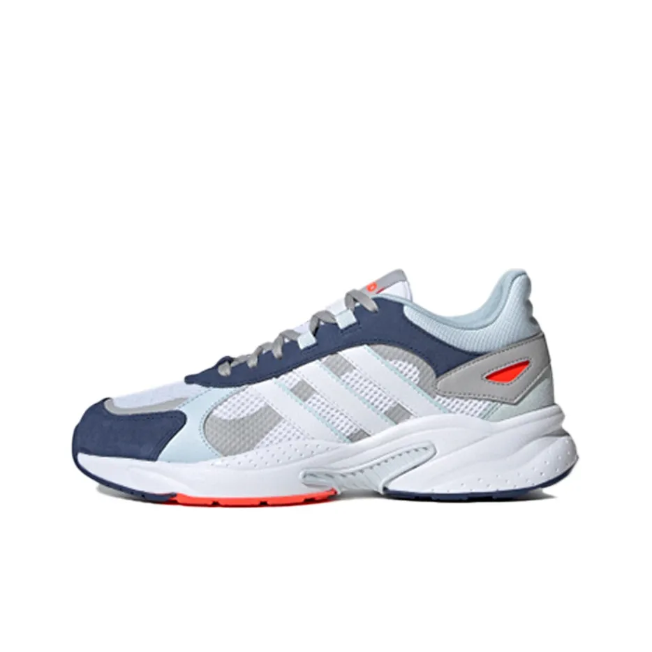 ADIDAS NEO Crazychaos Shadow Амортизация Низкий Топ Повседневный Мужской Белый Серый Синий