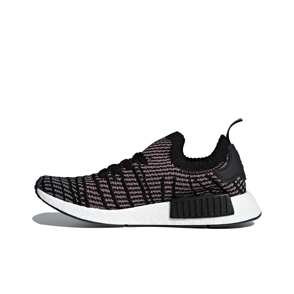 Adidas Nmd R1 Stlt Black Grey Solar Pink