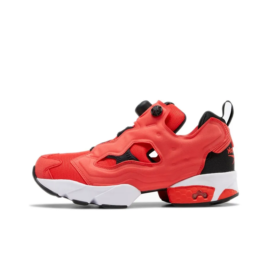 Reebok совместный бренд Instapump Fury OG Nm устойчивый к истиранию Дышащий Низкий верх Повседневный Унисекс Красный Черный