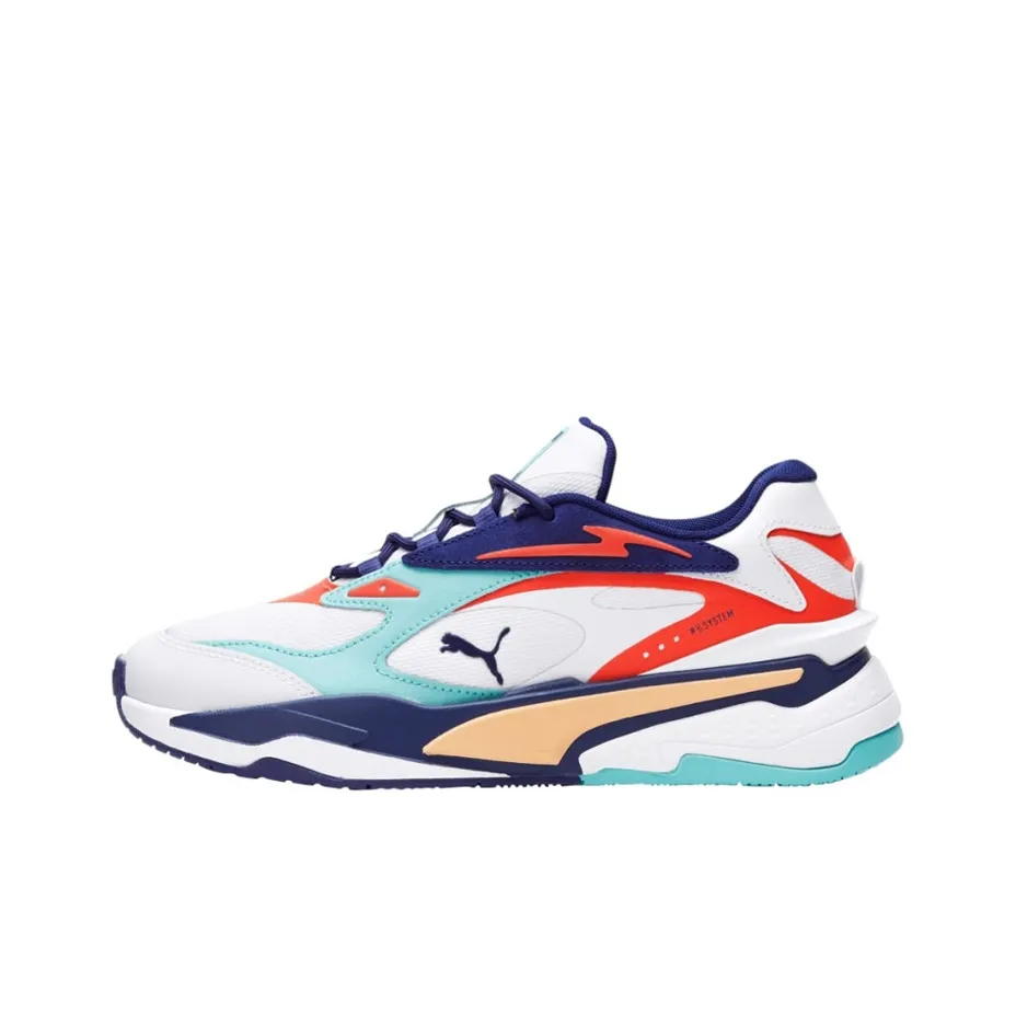 PUMA RS Fast Casual Shoes Men Mid Top White/Red/Blue