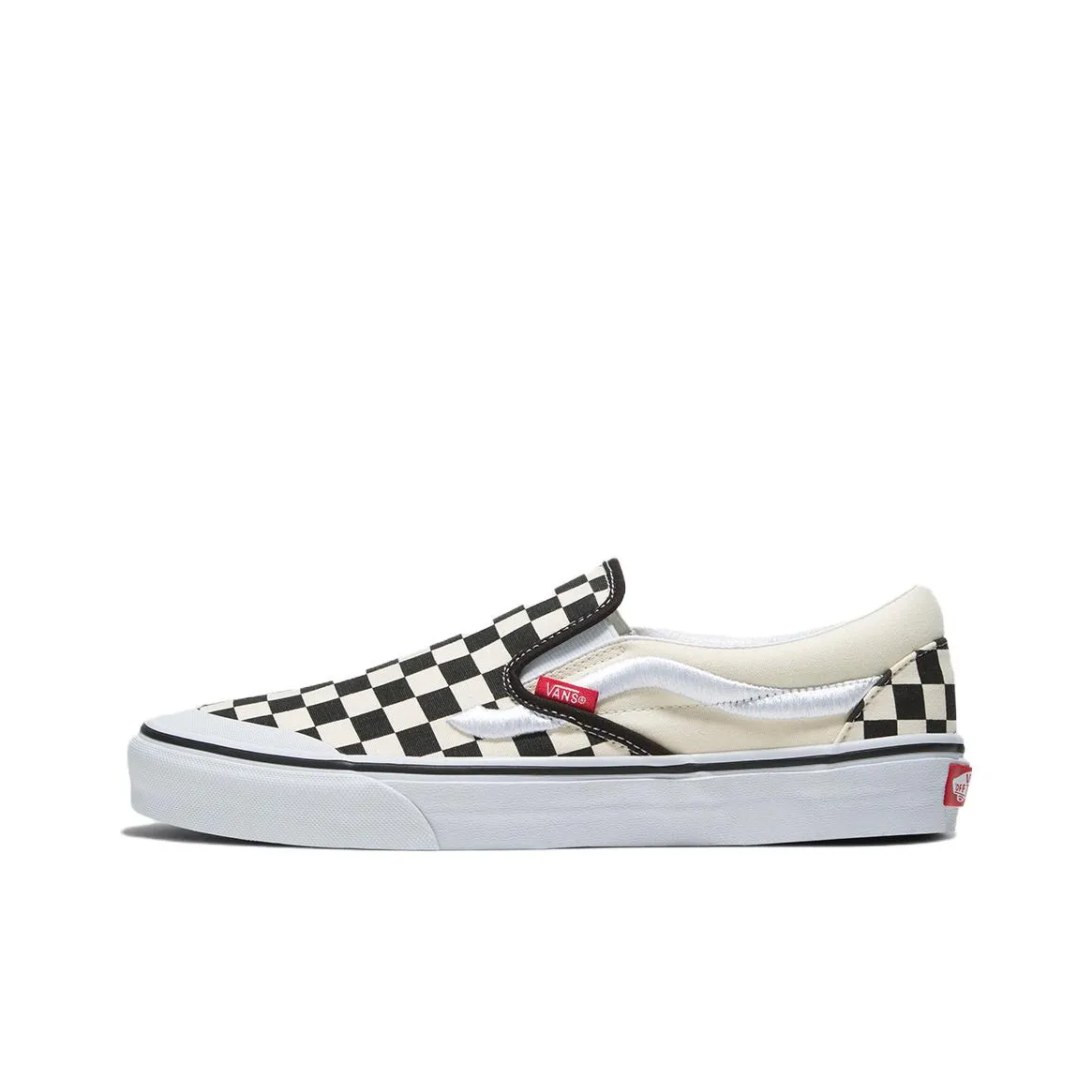 Slip On Classic Vans 138 
Sidestripe   Black Checkerboard
