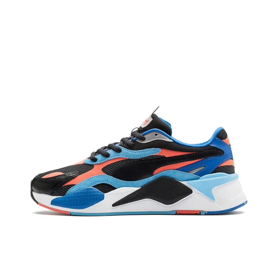PUMA RS X 3 LEVEL UP Низкий Топ Повседневная Обувь Унисекс Красный Синий