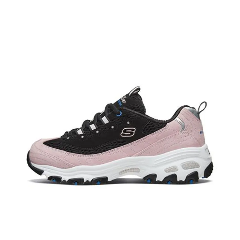 Skechers D'lites Black Pink Women's