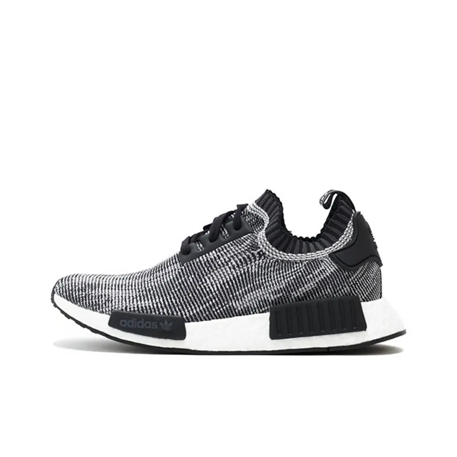 Adidas Originals NMD_R1 Нескользящий Легкий Низкий Топ Повседневный Унисекс Черный