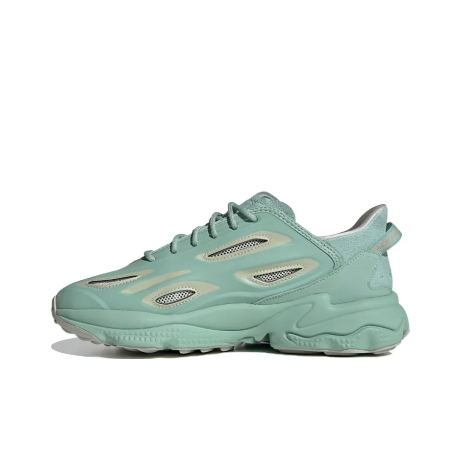 Adidas Originals Ozweego Celo Устойчивый к истиранию Низкий Топ Casual Женский Зеленый