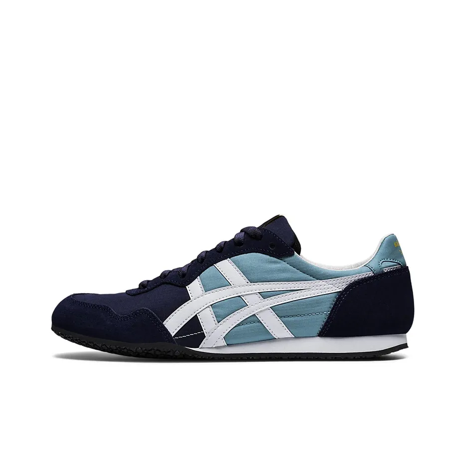 Onitsuka Tiger Serrano Casual Shoes Unisex Low-Top Blue/Gold/White