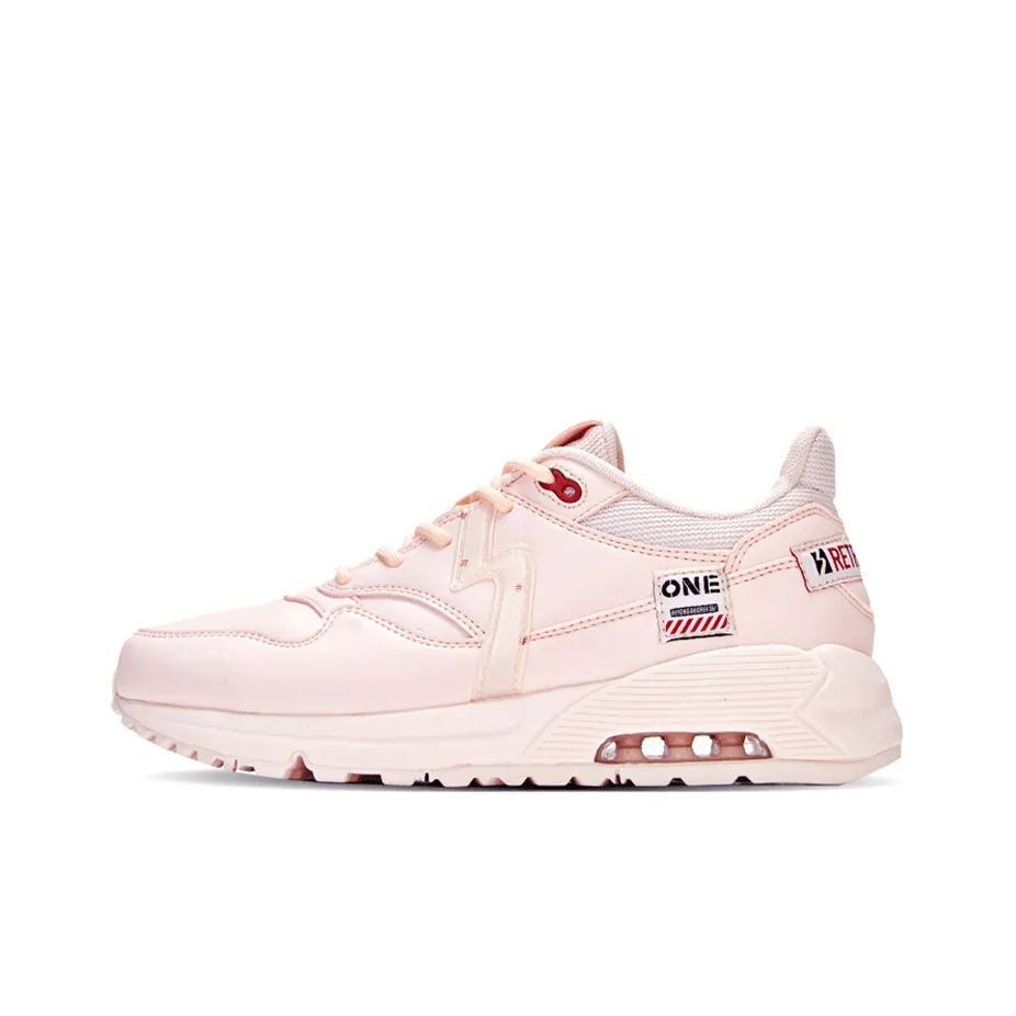 361° Anti Slip Wear Resistant Low Top Sports Casual Shoes Women's Pink