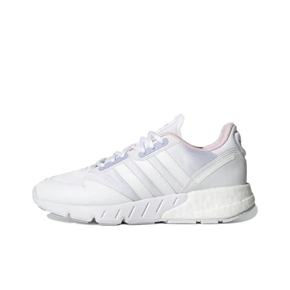 Adidas Originals ZX 1K BOOST Slip-resistant Low Top Casual Женские Белый Фиолетовый