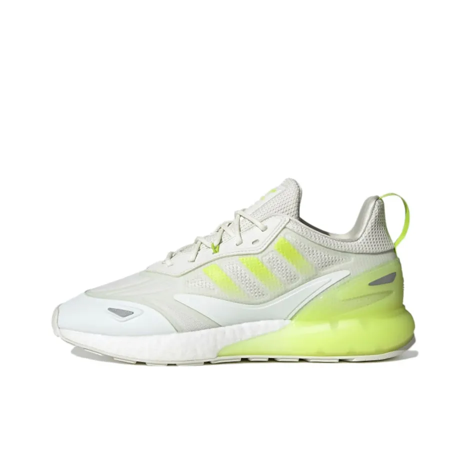Adidas Zx 2K Boost 2.0 White Semi Solar Slime