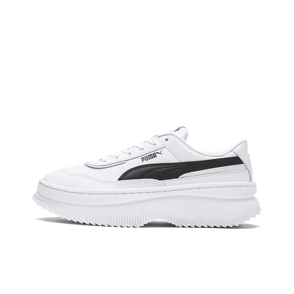 PUMA DEVA Кожа Низкий Топ Повседневная Обувь Женская Белая