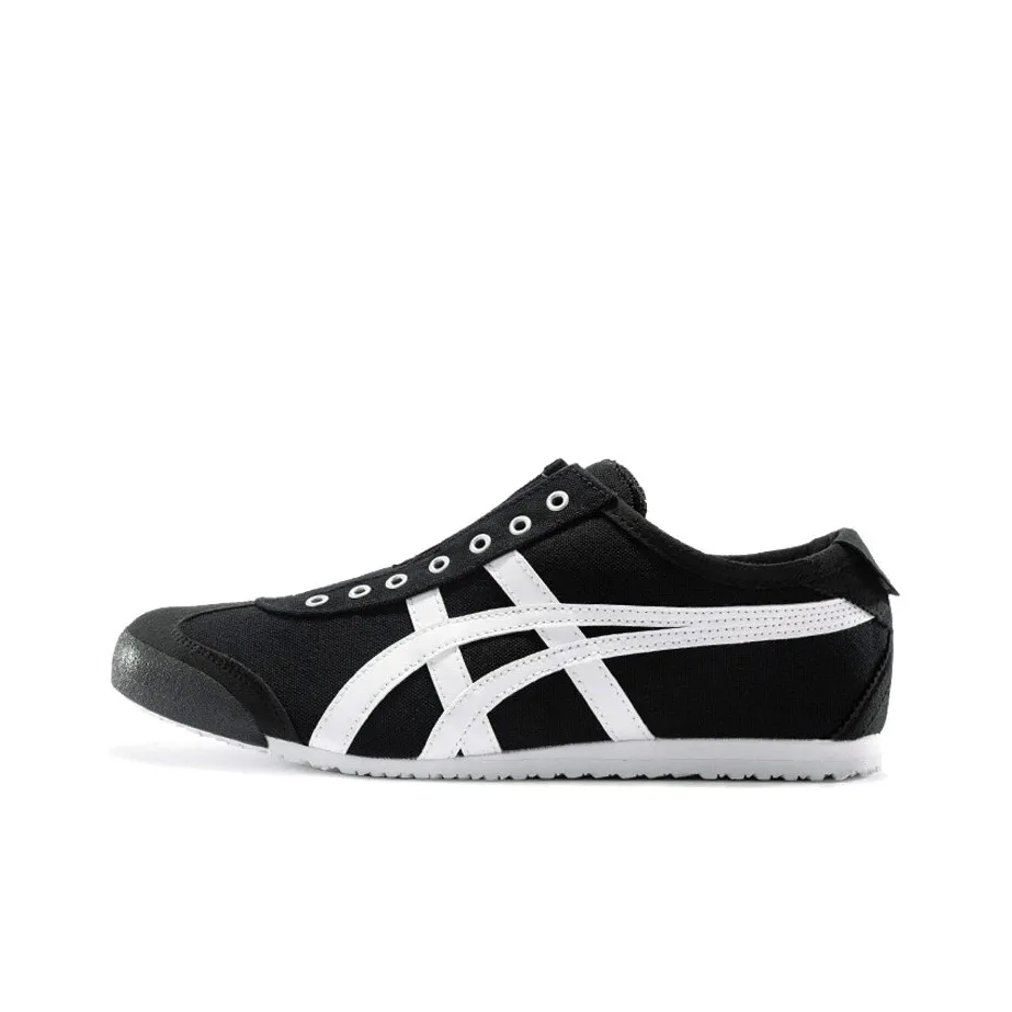 Onitsuka Tiger Mexico 66 Slip On Black White