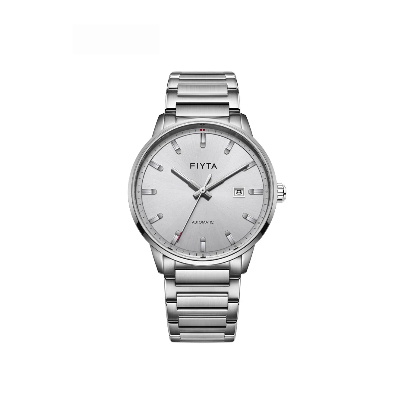 Fiyta Automatic Mechanical Movement Watch Men's Watches White Dial