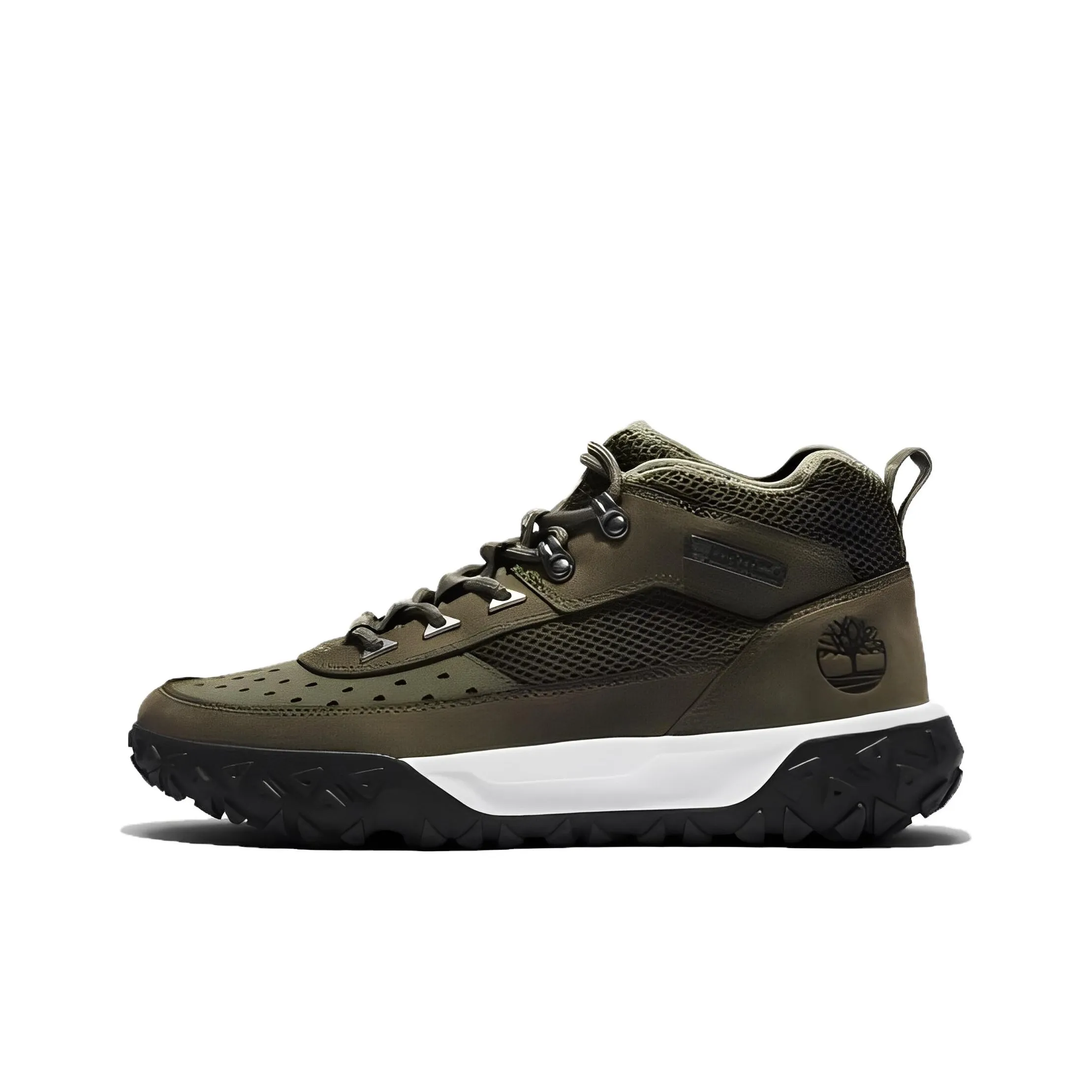 Timberland GreenStride Motion 6 Leather Hiking Boot 'Dark Green'