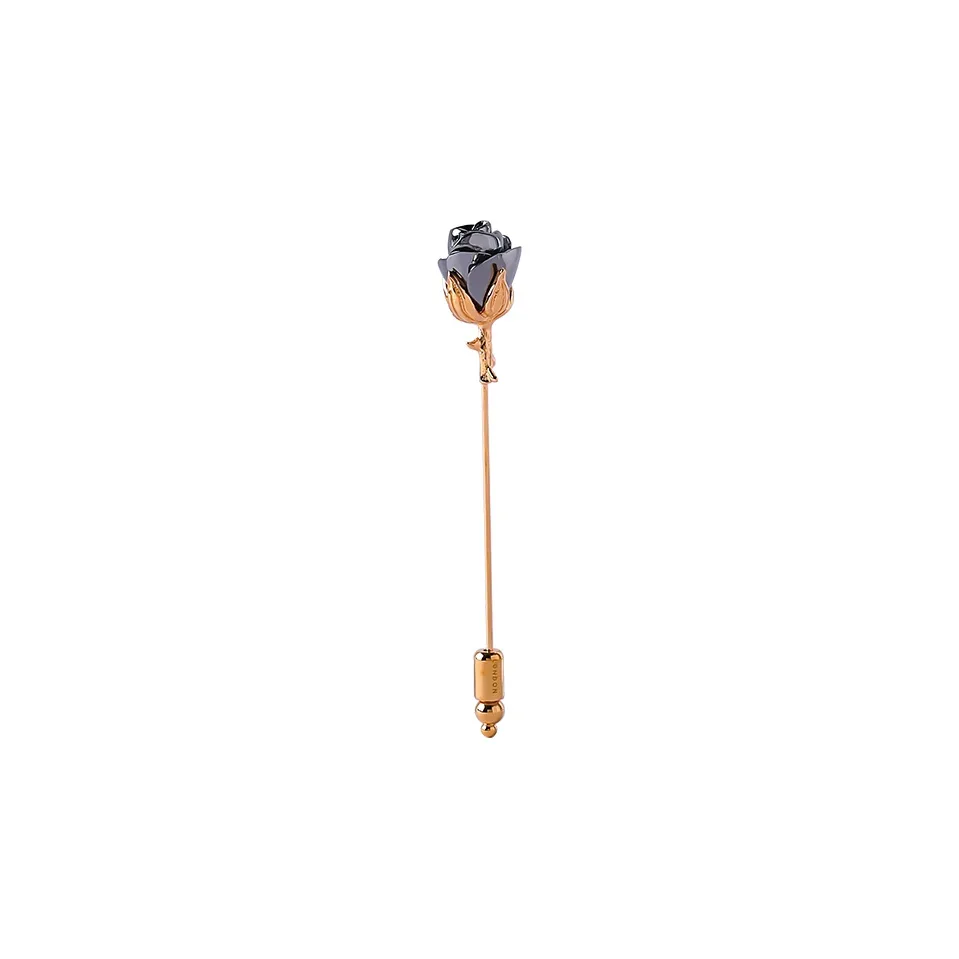 TATEOSSIAN Rose Lapel Pin