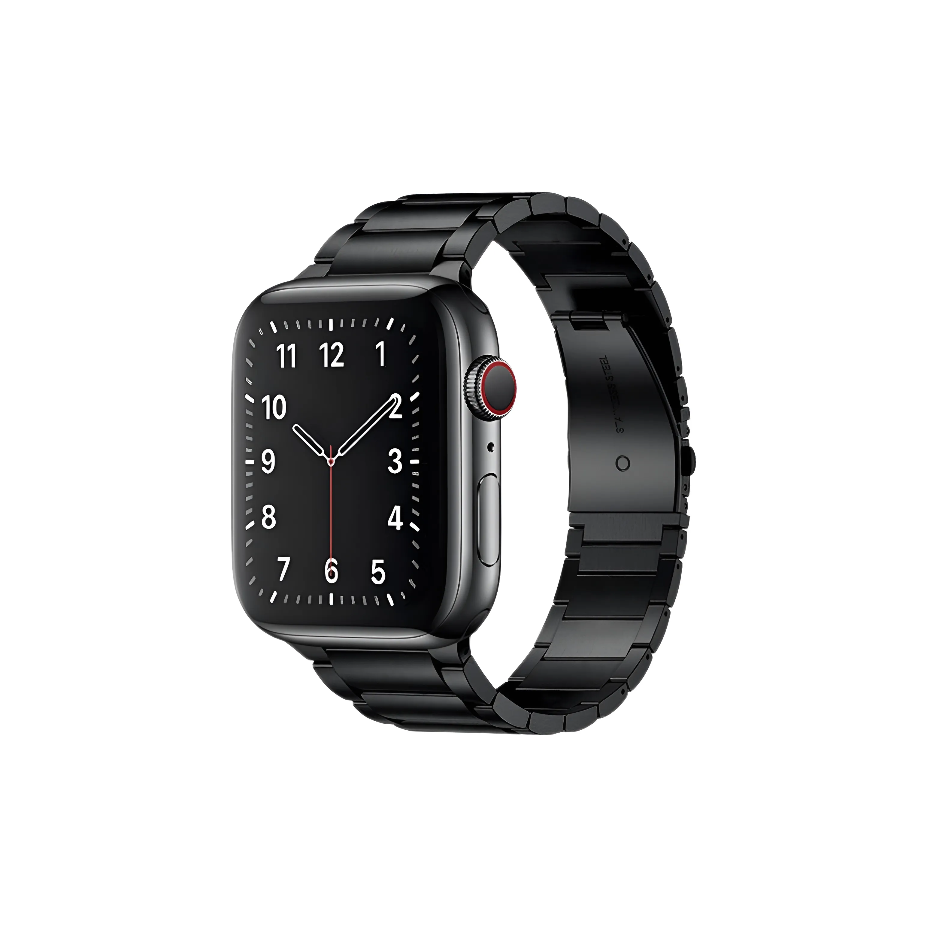 Zhongwo Watch Полоска Apple Совместимость 185 мм Нержавеющий стальной материал