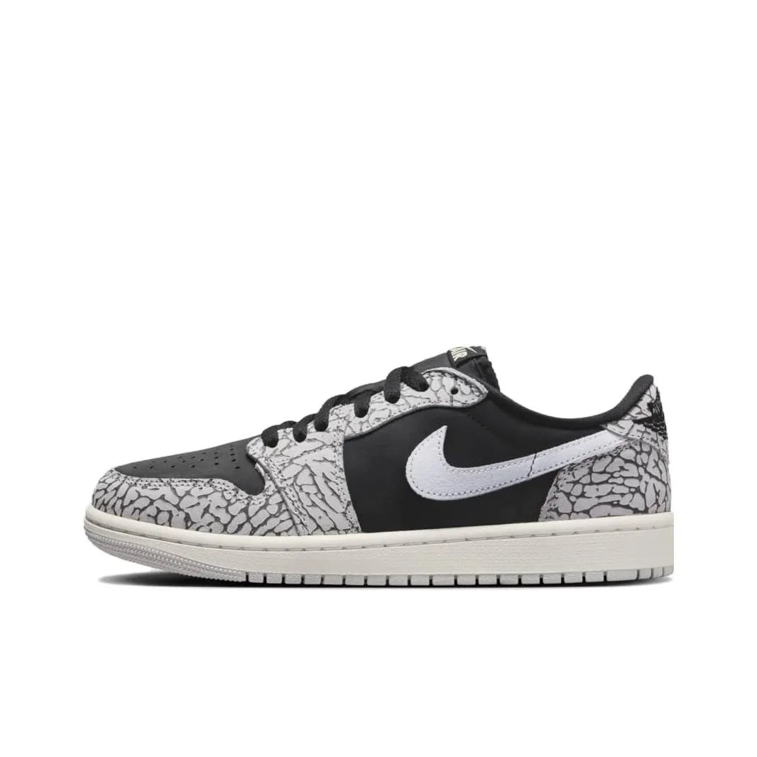 Jordan 1 Retro Low Og Black Cement Women's