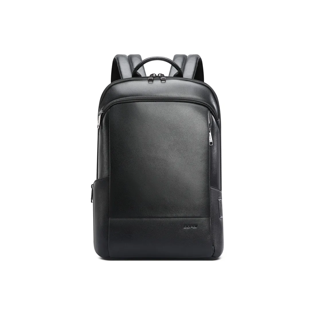 BOPAI Genuine Leather Laptop Backpack Regular Men's Yellow
