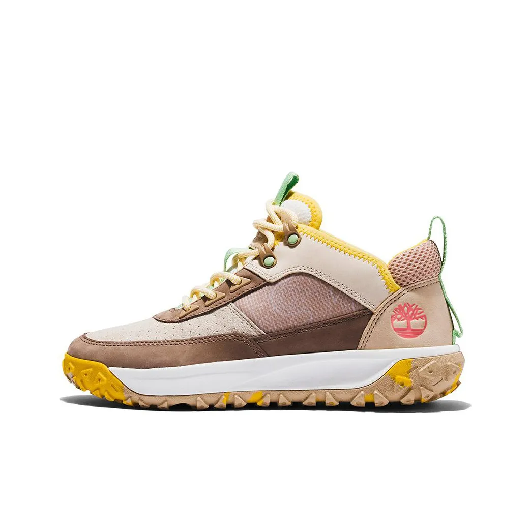 Timberland Greenstride Motion 6 Shock Absorbers Slip Resistant Low Top Outdoor Shoes Women's Beige Brown