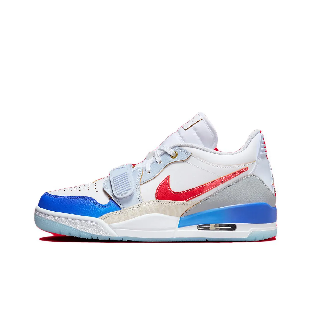 Jordan Legacy 312 Low 'White Game Royal University Red'