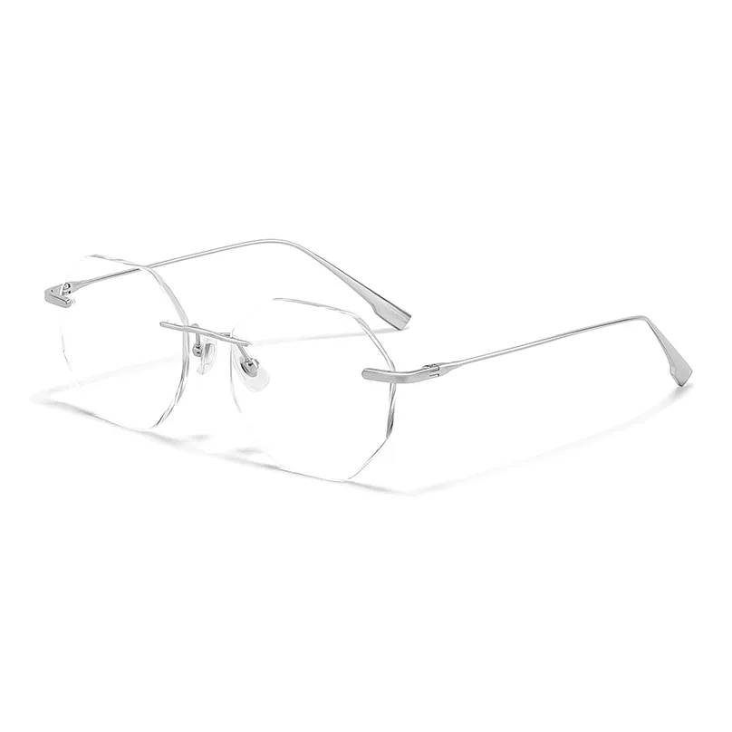 Sagawa Нерегулярная форма Оправы для очков Унисекс