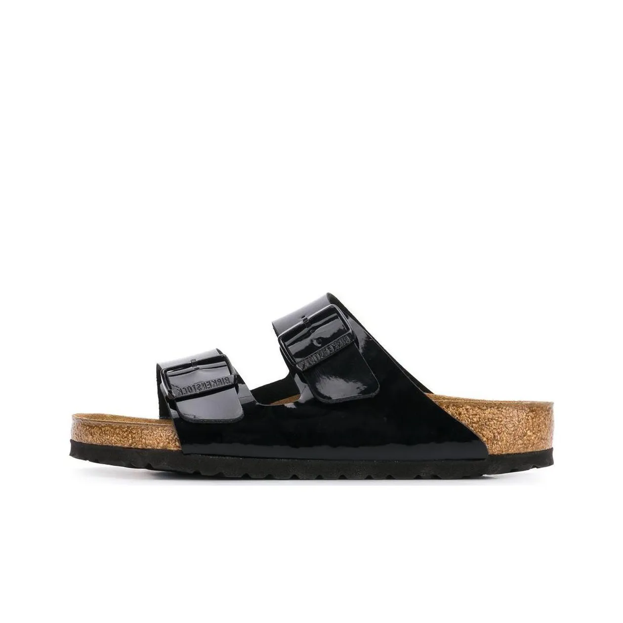 Birkenstock Arizona Birko Flor Patent Black Women's