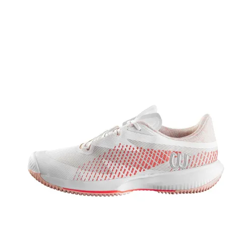 Wilson Kaos Swift Кроссовки для тенниса Низкие Белые/Розовые Женские