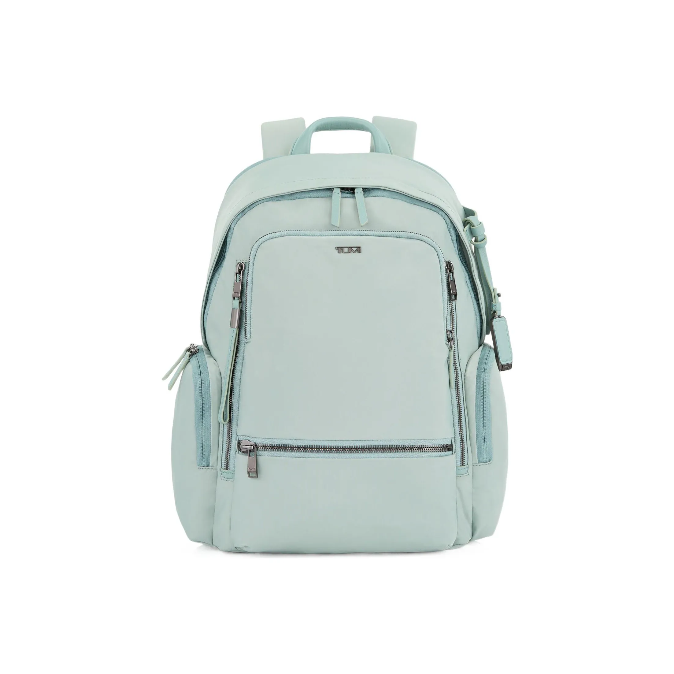 TUMI Voyageur Nylon Laptop Backpack Large Size Women's Misty Blue