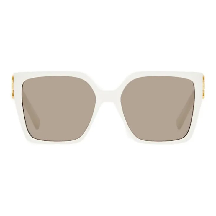 GIVENCHY Plate Frame Square Sunglasses Women's White