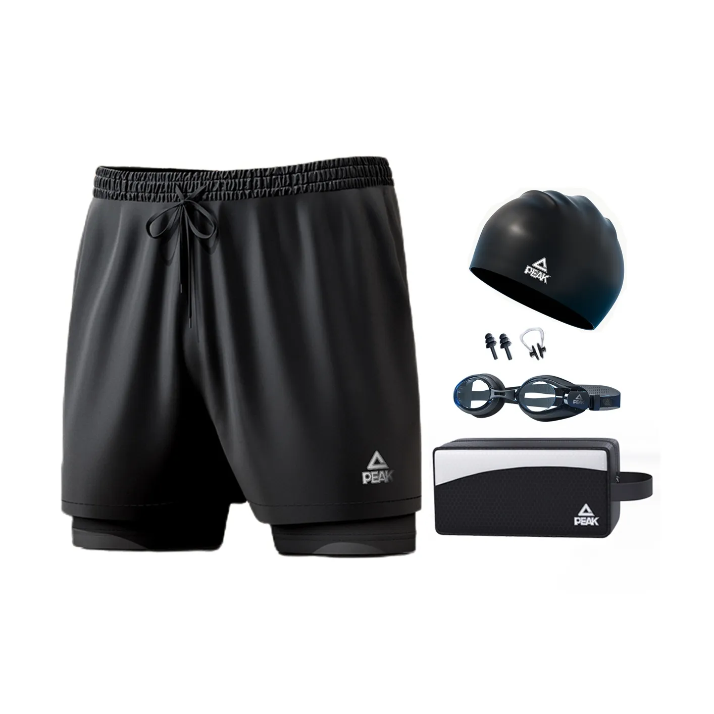 PEAK Swimming Sets Polyester Elastane Pool Men's