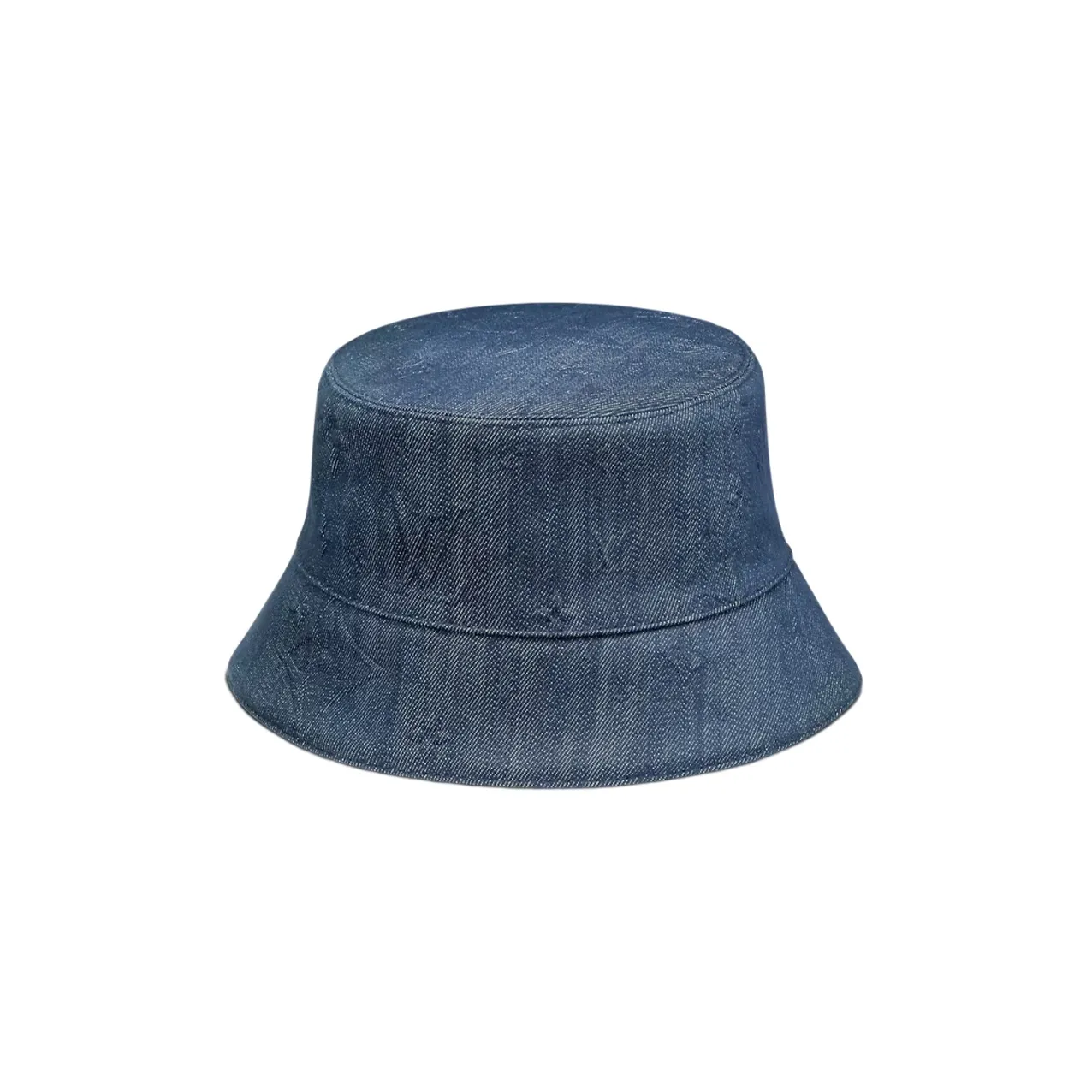 LOUIS VUITTON Monogram Cotton Bucket Hats Men's Blue