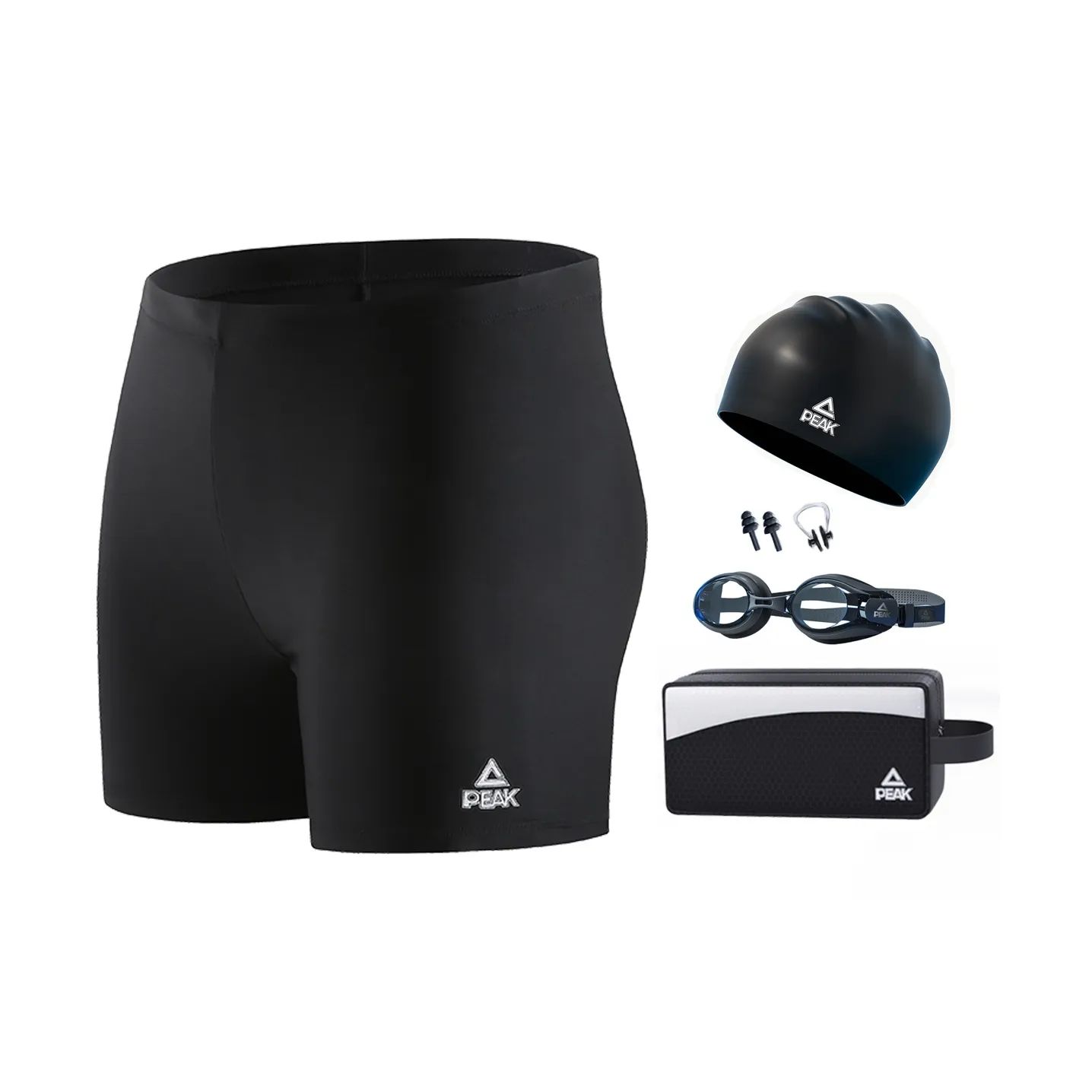 PEAK Swimming Sets Polyester Elastane Pool Men's