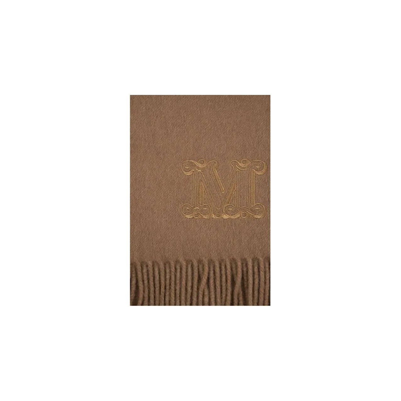 MaxMara Кашемир Вязаные Шарфы Коричневый Женские