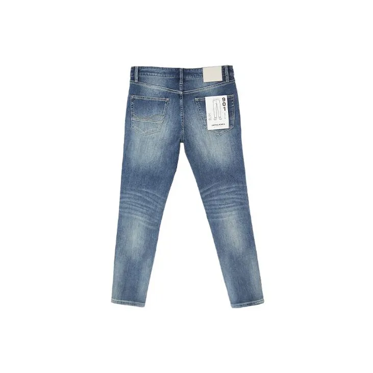 JACK JONES· Tapered Pants Jeans Pants Men's Medium Blue