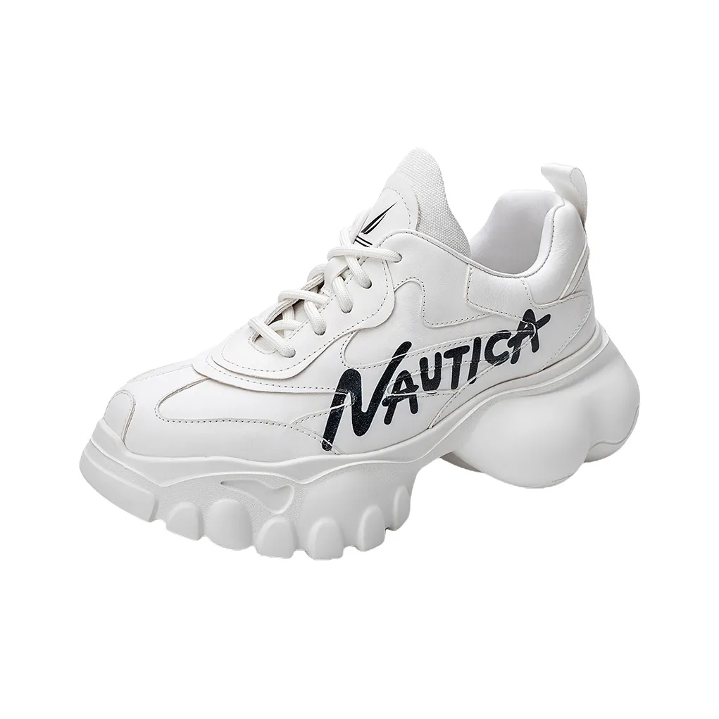 NAUTICA Cushioning Abrasion Resistant Breathable Low Top Casual Shoes Women's White