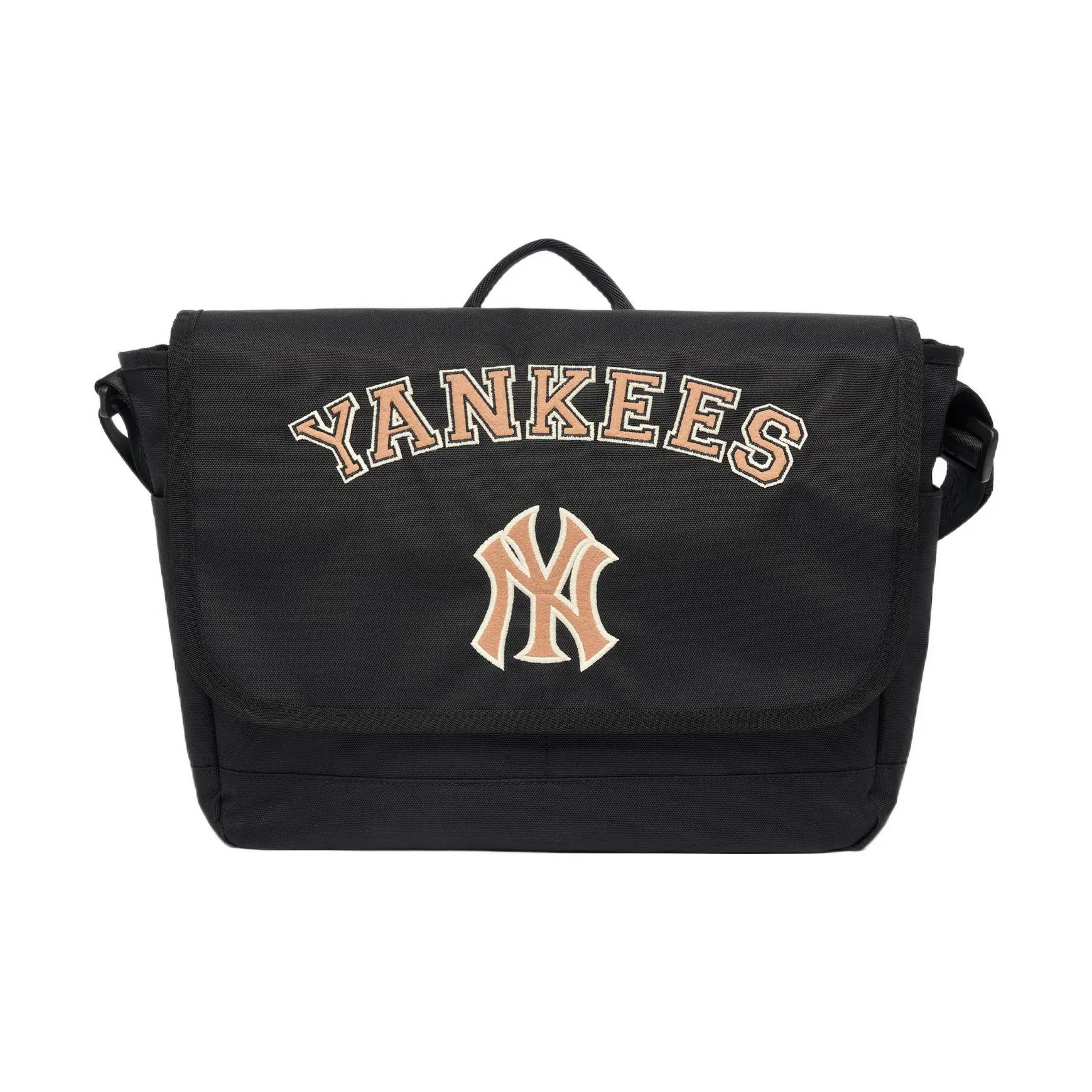 MLB Полиэстер Курьерская сумка Сумка через плечо Мужская Черная