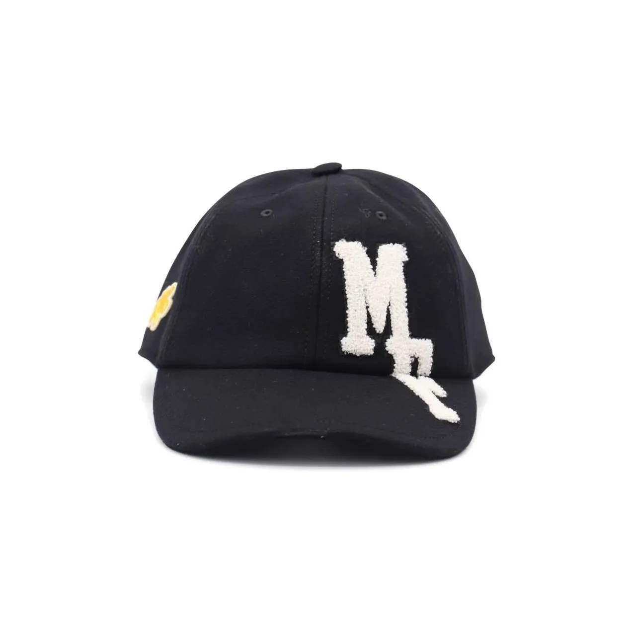 MONCLER GENIUS Wool, Chlorofibre Baseball Caps Unisex Black