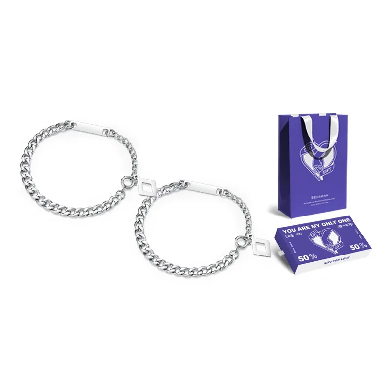 CIROCCO Браслеты из титанового стального сплава Унисекс