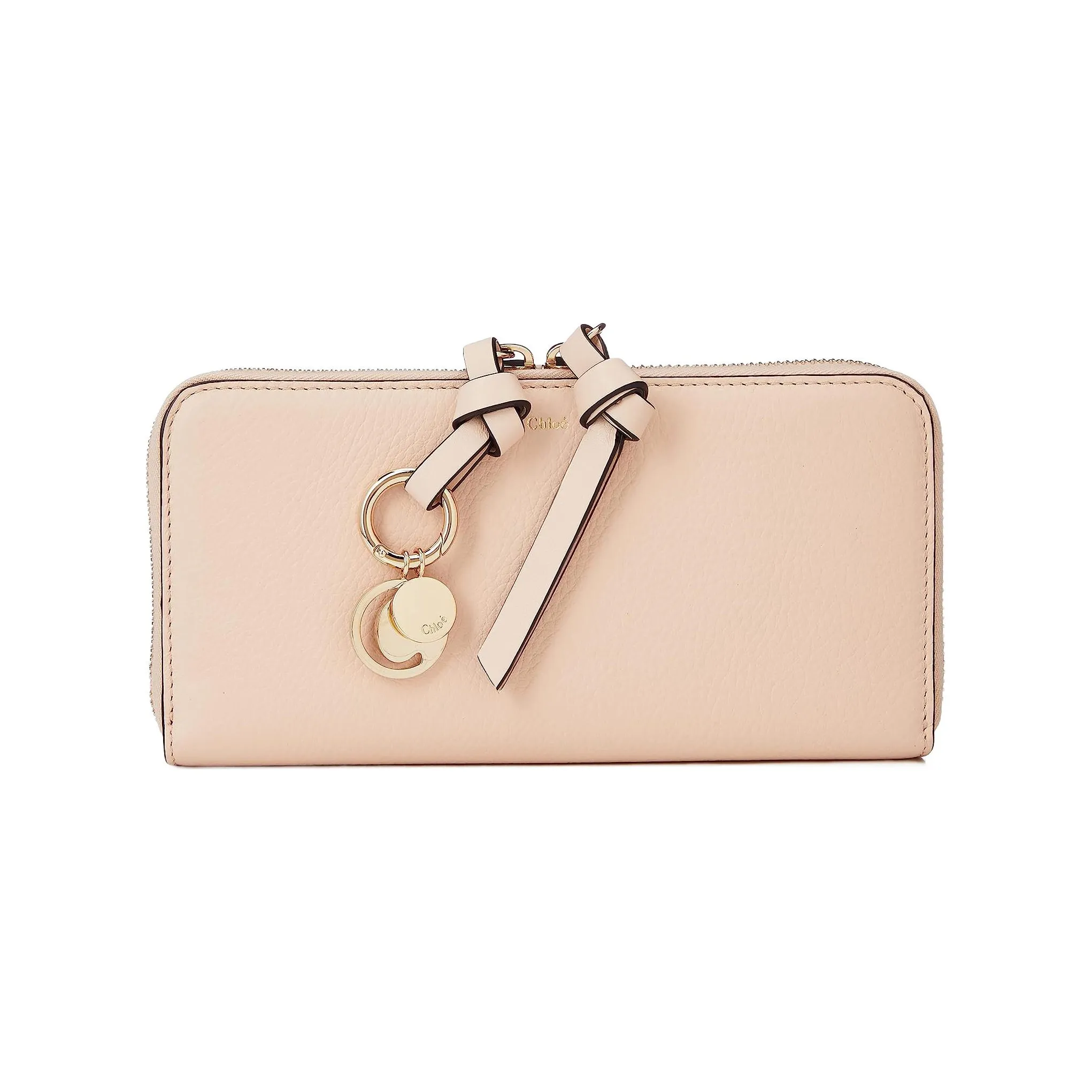 Chloe Кожа Кошелек Женские Светло-розовый