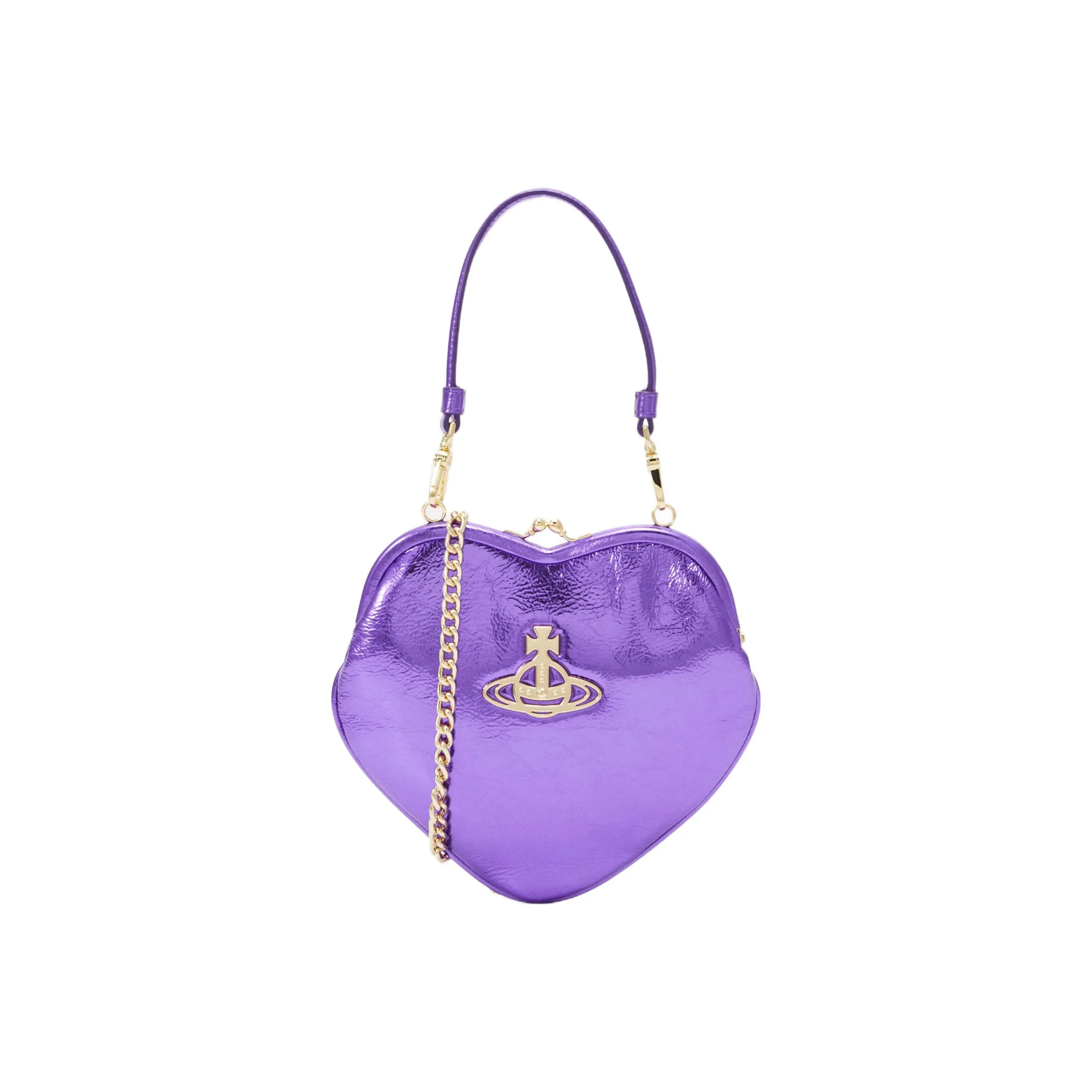 Vivienne Westwood Полиэстер Искусственная кожа Сумка Кошелек Женские Фиолетовый