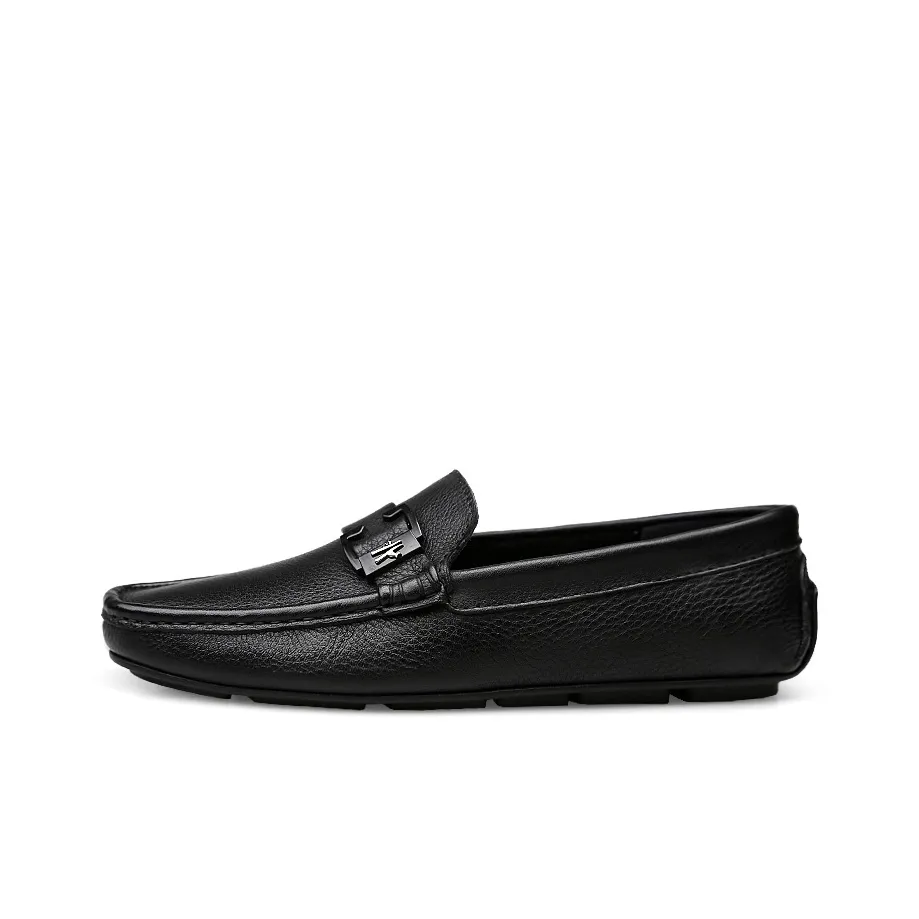 DCK Men's Casual Shoes Men's Low Top Black/Brown