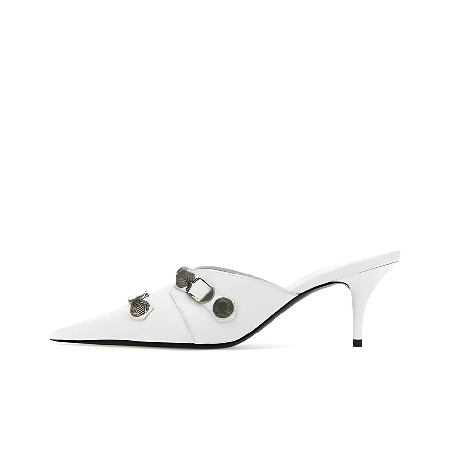 Balenciaga Cagole 80mm Pointed Mules