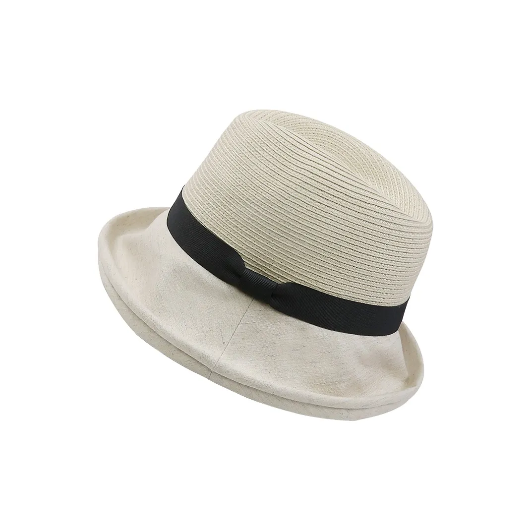 MARJAKURKI Linen Top Hats Women's