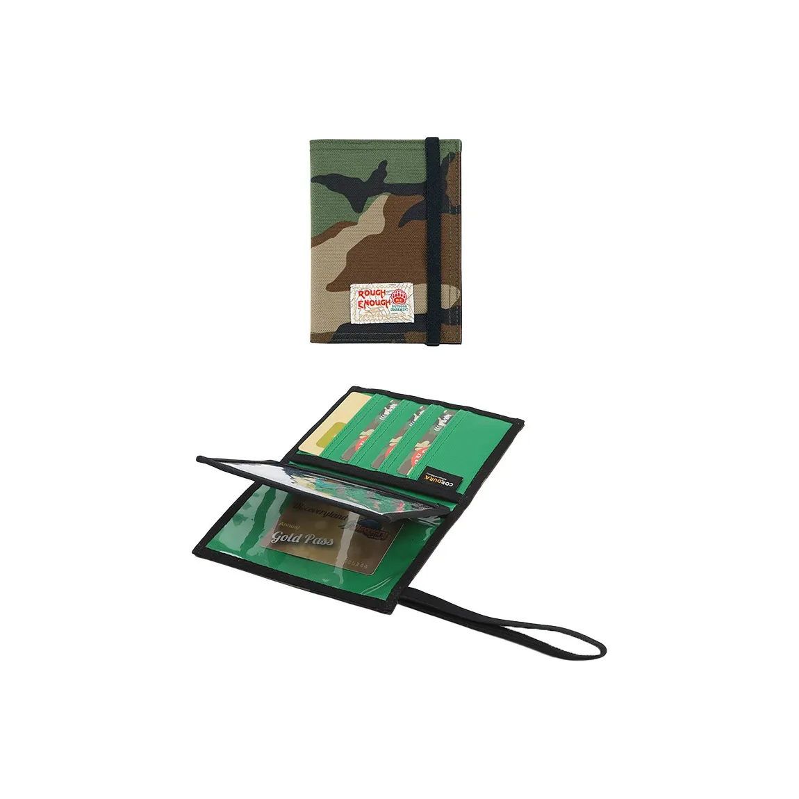 Rough Enough Нейлоновая сумка для документов держатель для карт держатель для карт держатель для паспорта стандартный унисекс камуфляж