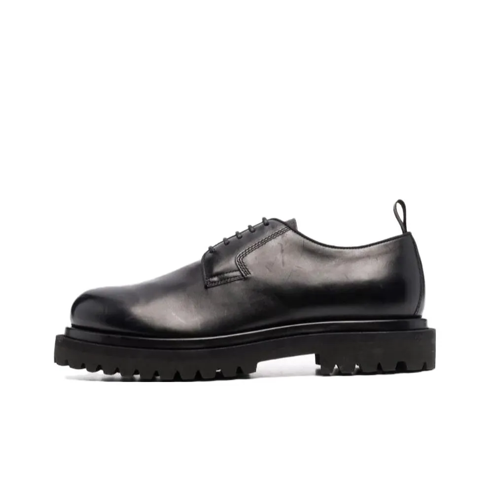 Officine Creative Polished Leather Derby Shoes