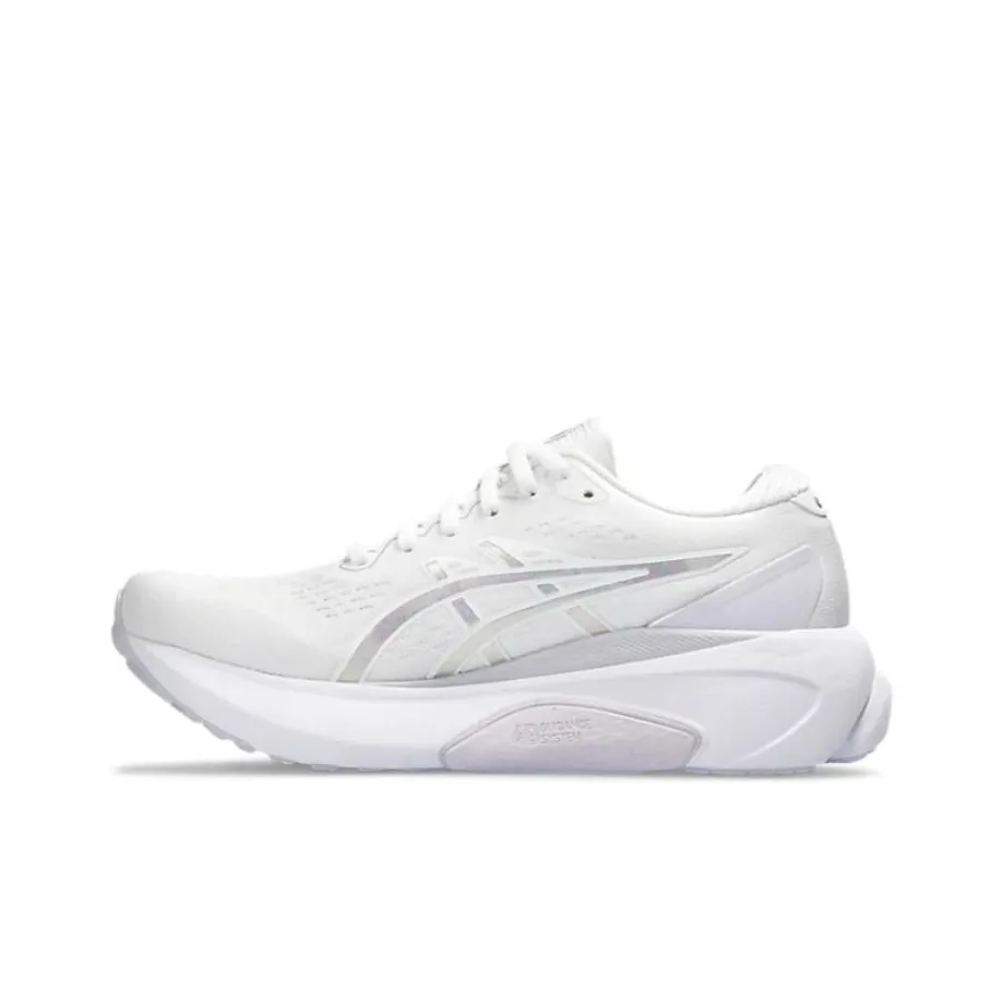 ASICS Гель Kayano 30 Low Топ Марафон Беговые кроссовки Женские Белые