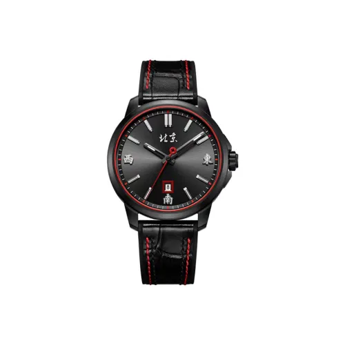 Beijing Автоматический Механический Movement Мужские Часы 45mm*12mm*22mm Черные
